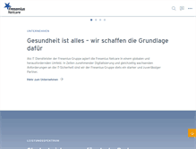 Tablet Screenshot of fresenius-netcare.de